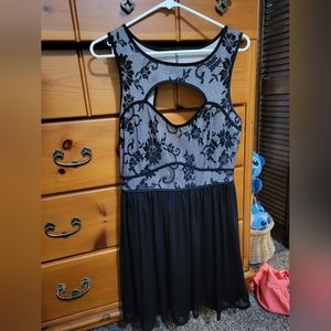 UP Skater dress black